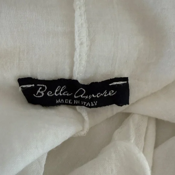 Bella Amore | Layered Hi- Low Sleeveless Dress/ Cover Up - Picture 5 of 6